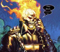 Ghost rider phone call Meme Template