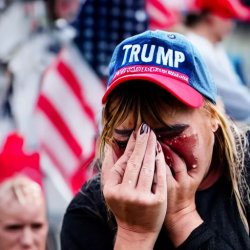 Crying maga Meme Template