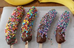 Chocolate dipped bananas Meme Template