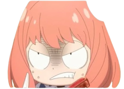 anya angry Meme Template