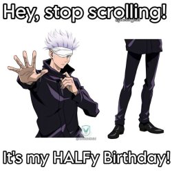 gojo half Meme Template
