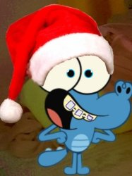 Moka the crocodile santa Meme Template