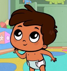 Iggy Fuentes in Diapered Meme Template