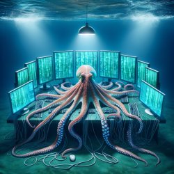 Octopus work with multiple computer Meme Template
