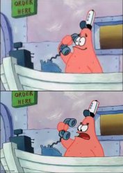 No this is Patrick (Full panel) Meme Template