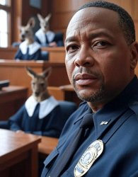 Lt. Michael Byrd on trial Trump's weaponized Justice system Meme Template