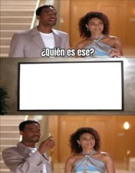Quien es ese?, oh ese es mi heroe Meme Template