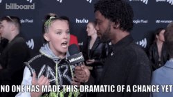 JoJo Siwa No one has made this dramatic of a change Meme Template