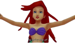 queen ariel Meme Template