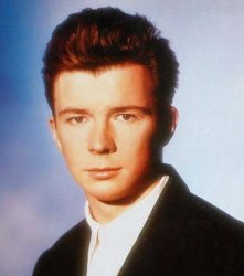 Rickroll Meme Template