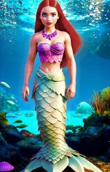 Beautiful Mermaid Meme Template