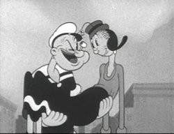 Popeye and olive owl Meme Template