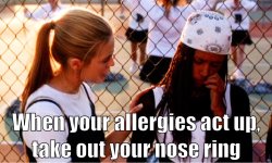 Take out your nose ring Meme Template