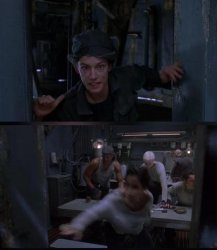 Neo is Fighting Morpheus Meme Template