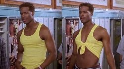 Black guy scary movie tshirts Meme Template
