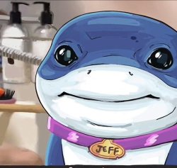 jeff shark Meme Template
