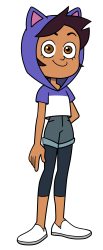 Hood Up Luz Noceda Meme Template