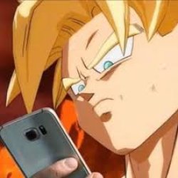 Goku phone meme Meme Template