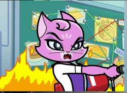 Angry Purrfessor Purrnelope Meme Meme Template