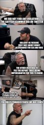 Justice and x arguments Meme Template