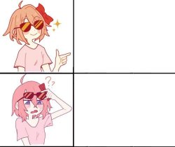 Coolyori happy / confused Meme Template