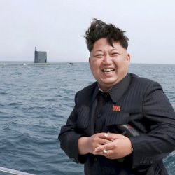 Kim Jong Un happy Meme Template