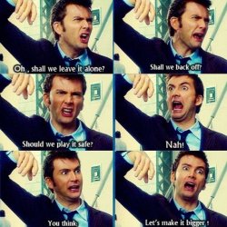 Doctor who should we leave it alone Meme Template