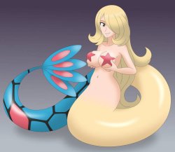 cynthia mermaid Meme Template