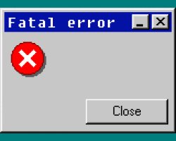 Fatal Error Meme Template