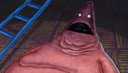 Creepy Patrick Meme Template