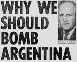 why we should bomb argentina Meme Template