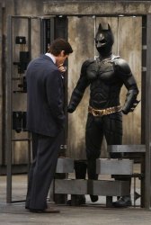 Batman looking at suit Meme Template
