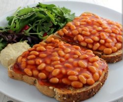 Beans and toast Meme Template