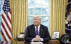 Trump Oval Office Meme Template