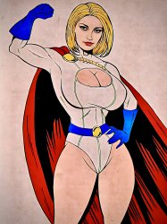 Power Girl Meme Template