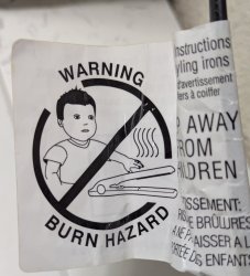 WARNING: BURN HAZARD Meme Template