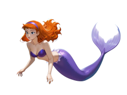 Daphne mermaid Meme Template