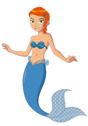 gwen mermaid Meme Template