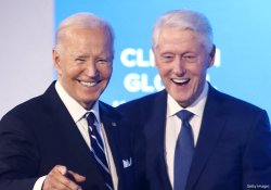 Biden and Bill Clinton Meme Template