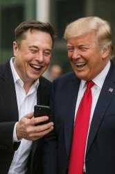 Elon & Trump Meme Template