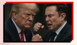 Trump vs Musk Meme Template