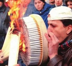 Too many cigarettes Meme Template