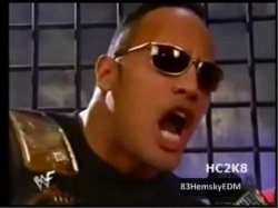 The Rock Meme Template