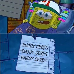 Spongebob getting scared Meme Template