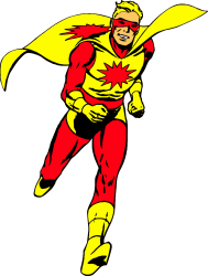 Superhero Meme Template
