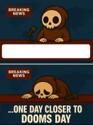 DOOMSdayNEWS Meme Template