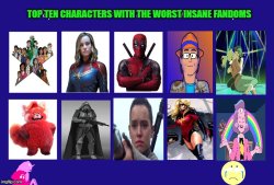worst insane fandoms Meme Template