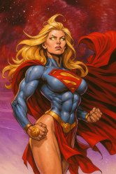 Cosmic armor superwoman Meme Template