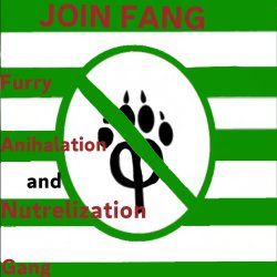 F.A.N.G. anti-furry propaganda Meme Template