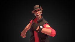 red sniper Meme Template